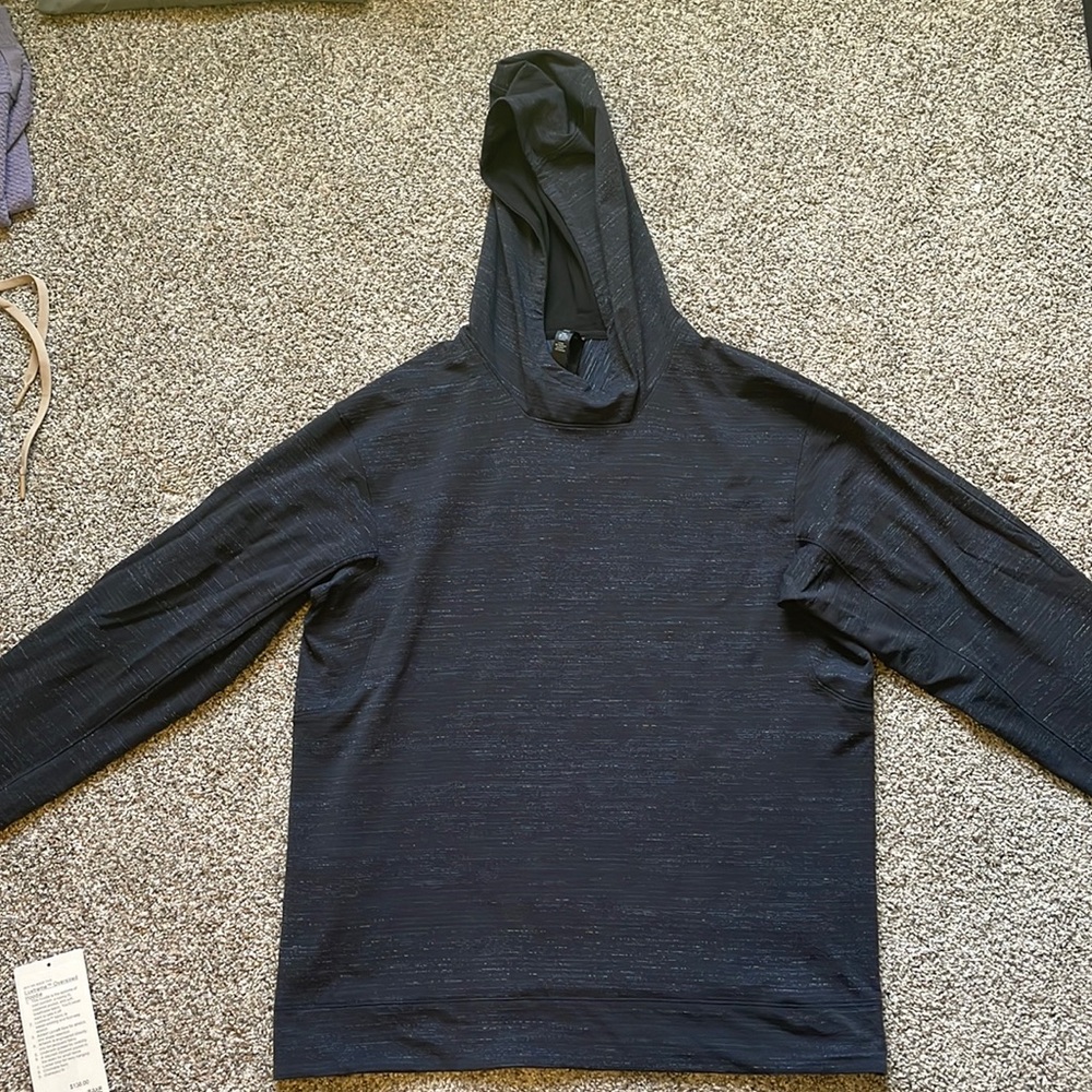 Men’s Medium Lululemon Luxtreme Oversized Hoodie - Black True Navy